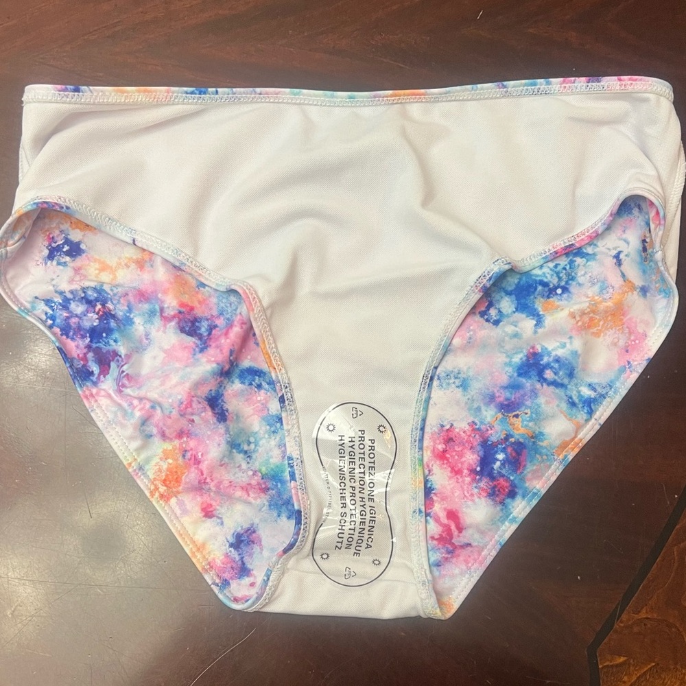 Colorful Tummy Control Tankini - Picture 7 of 8